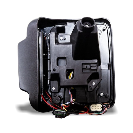 Renegade Tail Lights With Sequential Turn Signal / Sequential Brake Lamp - Black / Red CTRNG0650-BR-SQ